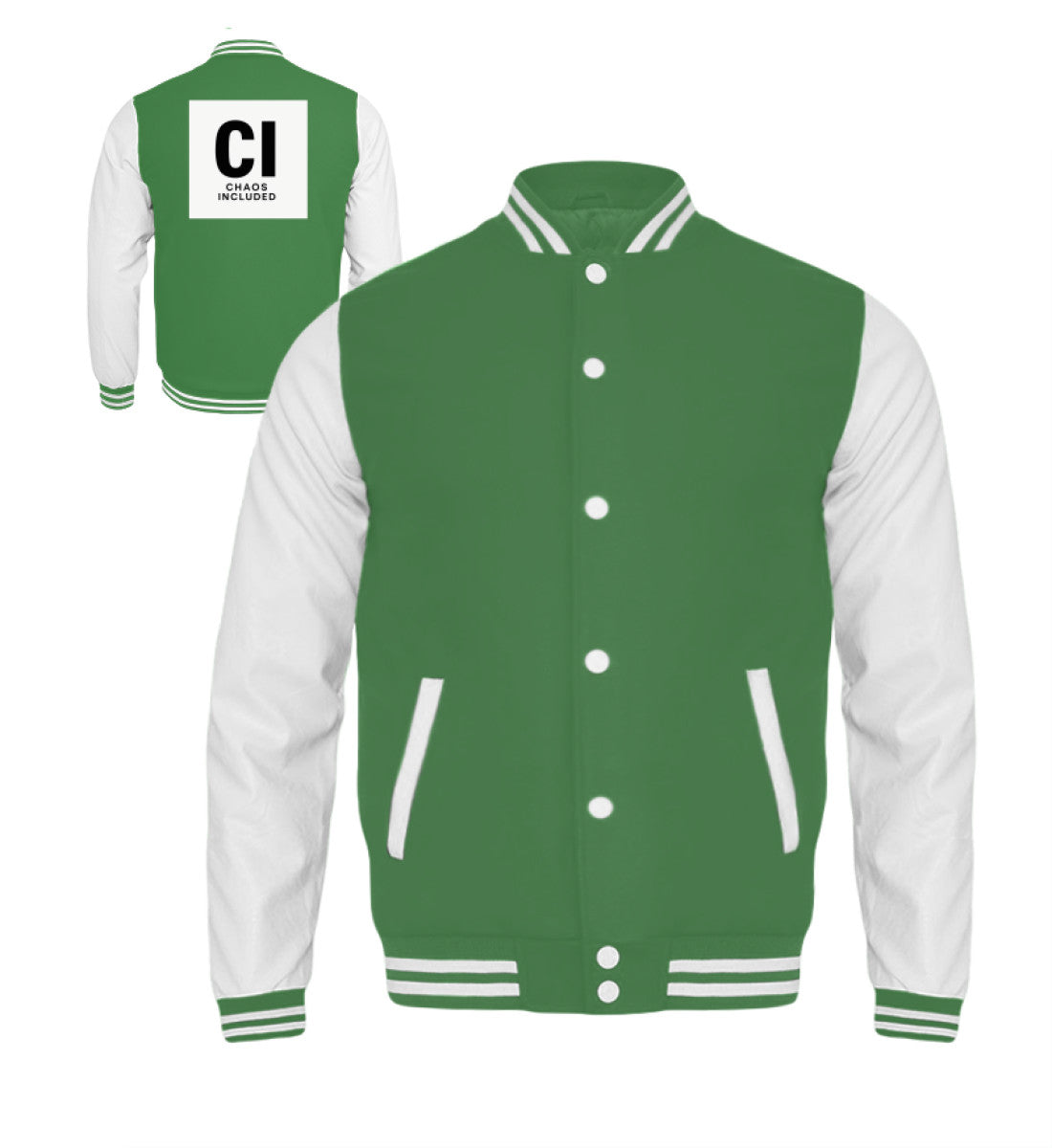 Kelly Green-White-6754