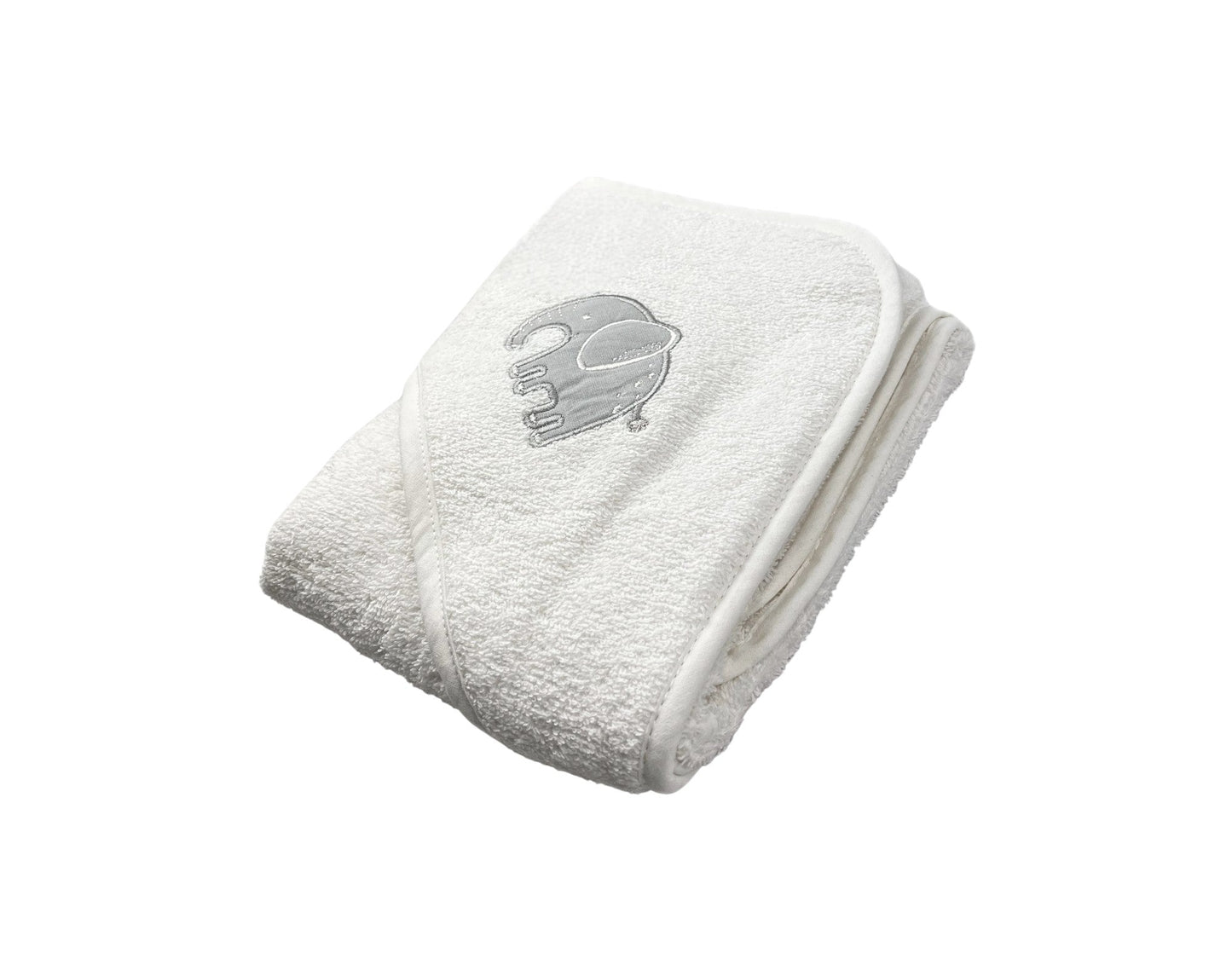 Baby Kapuzenbadetuch » Badetuch 75 x 75 cm » Kleinkind Bade Handtuch mit Kapuze » 100% reine Baumwolle